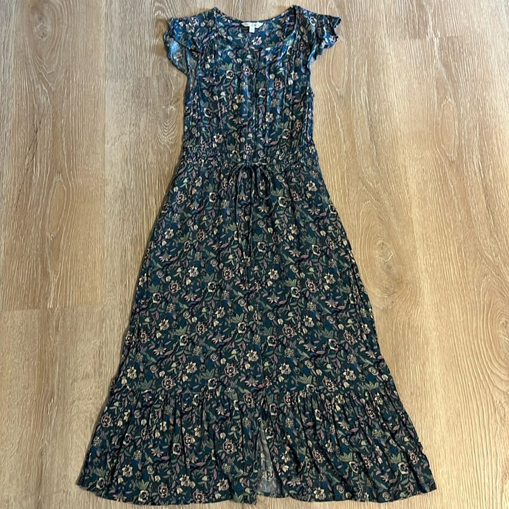 Lucky brand Xs midi dress